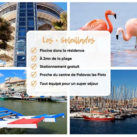 Apartment Les Soleillades - Plage, Piscine, Parking!